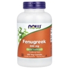 NOW Foods, пажитник, 500 мг, 250 вегетарианских капсул