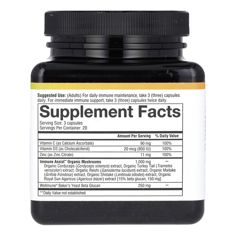 Youtheory, Immune + Daily Wellness, 60 вегетарианских капсул