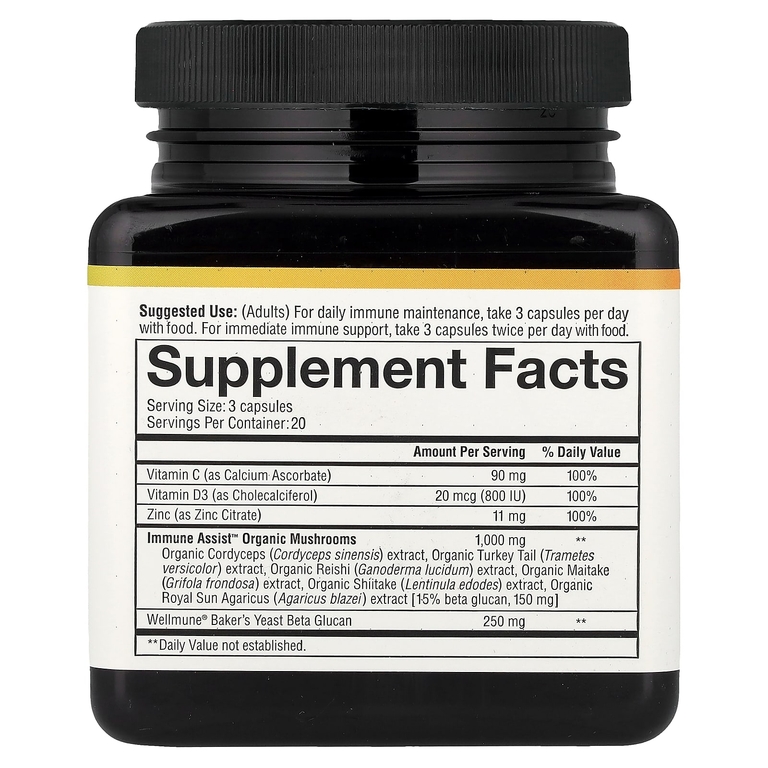 Youtheory, Immune + Daily Wellness, 60 вегетарианских капсул