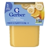 Gerber, 2nd Foods®, Sutter, банан и апельсин, 2 упаковки по 113 г (4 унции) (Товар снят с продажи) 