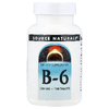 Source Naturals, В6, 500 мг, 100 таблеток