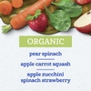 Gerber, органические смеси для пюре, ассорти, 2nd Foods®, любимые фрукты и овощи, 9 паучей по 99 г (3,5 унции)