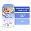 Gerber, 2nd Foods®, каша, овсянка, чечевица, персик и яблоко, 227 г (8 унций)