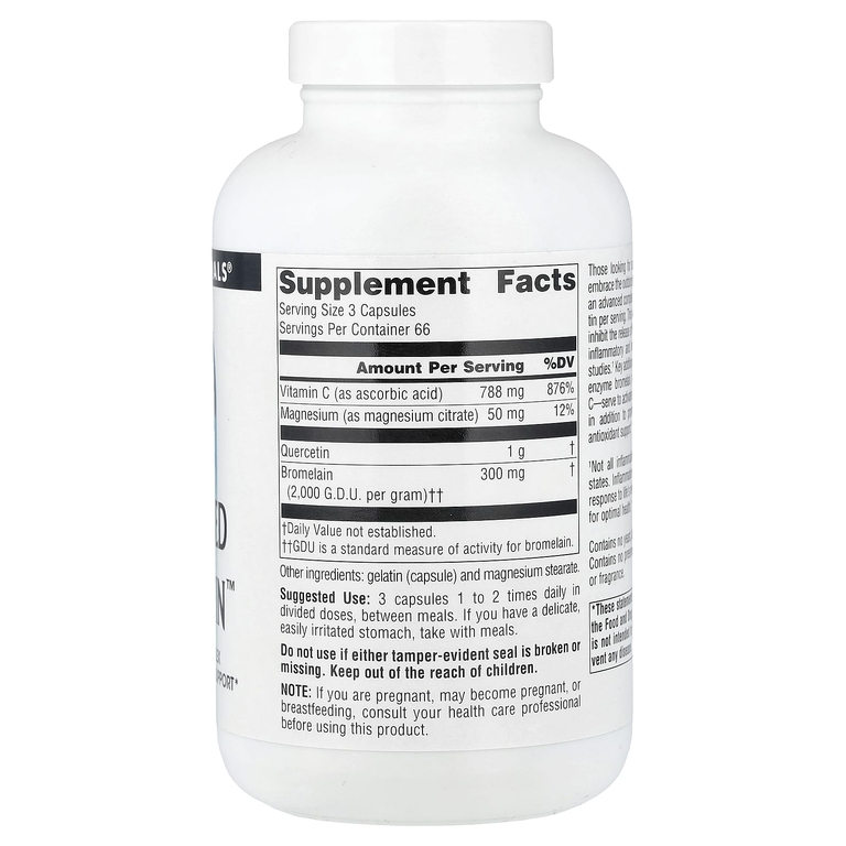 Source Naturals, Комплекс биофлавоноидов с кверцетином, 200 капсул