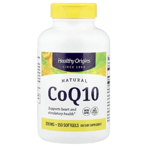 Healthy Origins, коэнзим Q10, 200 мг, 150 капсул