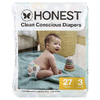 The Honest Company, Clean Conscious Diapers™, размер 3, 50–16 кг (16–28 фунтов), Donut Grow Up, 27 подгузников
