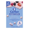 Gerber, Yogurt Melts®, для детей от 8 месяцев, ассорти из 4 шт. по 28 г (1 унция)