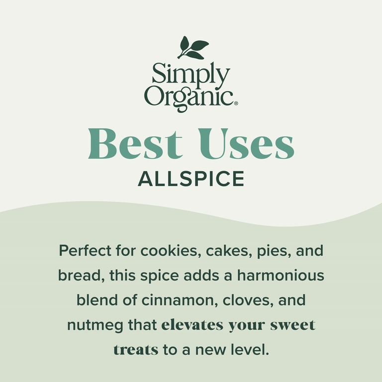 Simply Organic, Душистый перец, 73 г (2,57 унции)