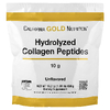 California Gold Nutrition, пептиды гидролизованного коллагена типов I и III, без добавок, 460 г