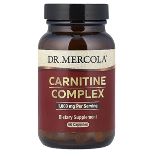 Dr. Mercola, комплекс с карнитином, 60 капсул