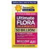 Renew Life, Ultimate Flora™, пребиотики и пробиотики для женщин, 30 веганских капсул с отсроченным высвобождением