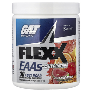 GAT, Flexx EAA + Hydration, со вкусом апельсина и гуавы, 354,9 г (12,5 унции) (Товар снят с продажи) 