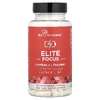 Eu Natural, Elite Focus, кофеин и L-теанин, 120 вегетарианских капсул