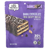 Little Secrets, Mini Crispy Wafers, темный шоколад с морской солью, 100 г (3,5 унции)