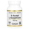 California Gold Nutrition, S-ацетил-L-глутатион, 100 мг, 120 растительных капсул