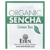 Eden Foods, органический сенча, зеленый чай, 16 чайных пакетиков, 24 г (0,84 унции)