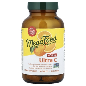 MegaFood, Ultra-C, витамин C, 400 мг, 90 таблеток