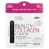 VPLab, Ultra Women's Beauty, жидкий коллаген, тропические фрукты, клубника и киви, 10 тюбиков с жидкостью, 100 мл (3,38 жидк. Унции)
