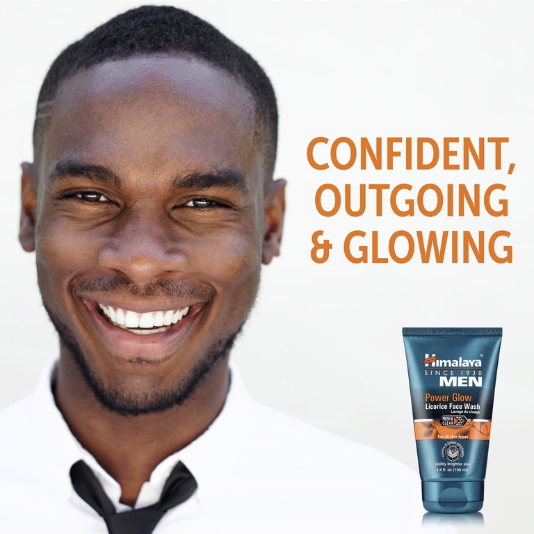 Himalaya, Power Glow, мужское средство для умывания со вкусом солодки, 100 мл (3,4 жидк. унции) (Товар снят с продажи) 