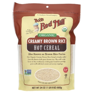 Bob's Red Mill, органический сливочно-коричневый рис, пикантный вкус, 680 г (24 унции)