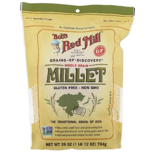 Bob's Red Mill, просо, цельнозерновой продукт, без глютена, 794 г (28 унций)
