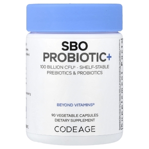 Codeage, SBO Probiotic+, пробиотики, 90 растительных капсул