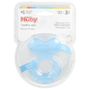 Nuby, Teethe-eez, силиконовый прорезыватель, для детей от 3 месяцев, синий, 1 штука (Товар снят с продажи) 