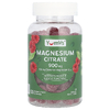 YumVs, цитрат магния, со вкусом малины, 900 мг, 90 жевательных мармеладок (300 мг в 1 жевательной таблетке)
