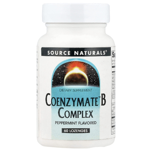 Source Naturals, комплекс витаминов группы B, вкус перечная мята, 60 пастилок для рассасывания
