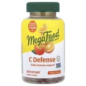 MegaFood, C Defense, насыщенный цитрус, 70 жевательных таблеток