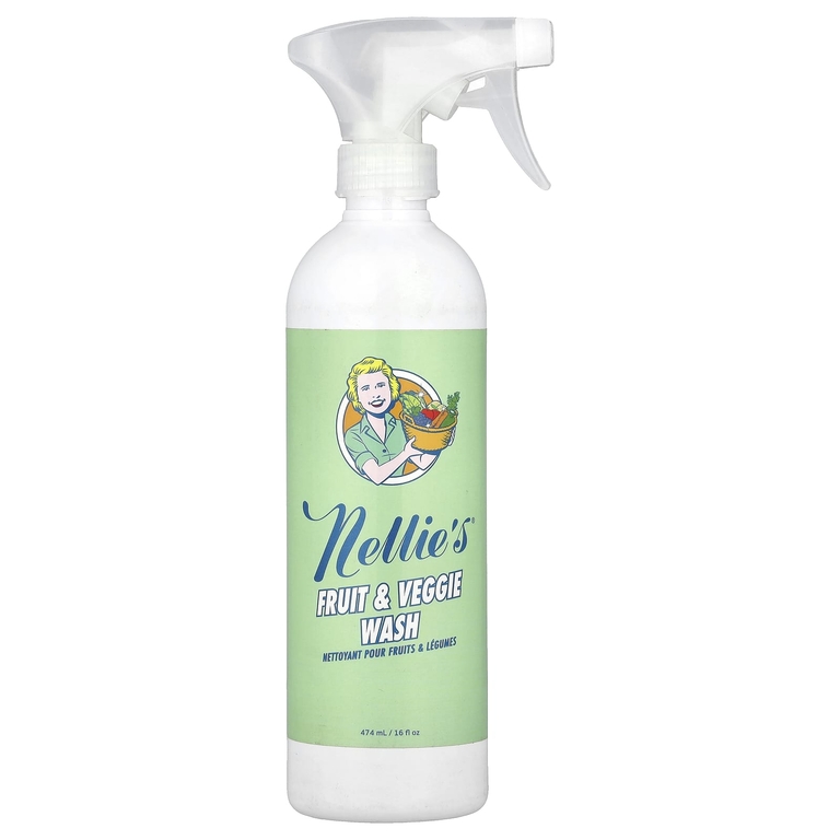 Nellie's, Средство для мытья фруктов и овощей, 474 мл (16 жидк. Унций) (Товар снят с продажи) 