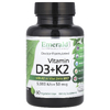 Emerald Laboratories, Витамин D3 и K2, 60 растительных капсул