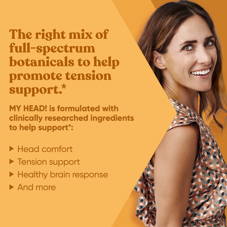 Eu Natural, My Head!, пиретрум и витамины группы B, 60 вегетарианских капсул