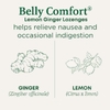 Traditional Medicinals, Organic Belly Comfort, лимон и имбирь, 30 леденцов в индивидуальной упаковке