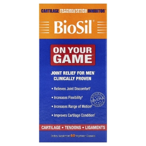 Biosil, On Your Game, 60 вегетарианских капсул