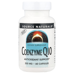 Source Naturals, коэнзим Q10, 200 мг, 60 капсул