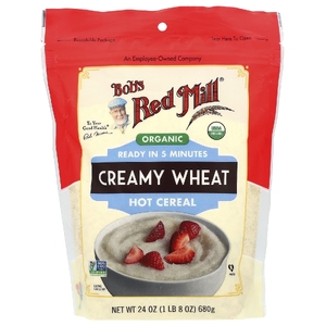 Bob's Red Mill, органические горячие хлопья из пшеницы, 680 г (24 унции)