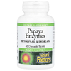 Natural Factors, ферменты папайи с амилазой и бромелаином, 60 жевательных таблеток