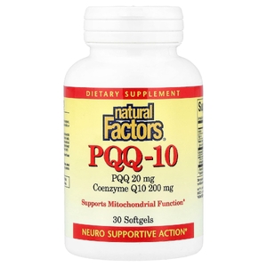 Natural Factors, PQQ-10, 30 капсул