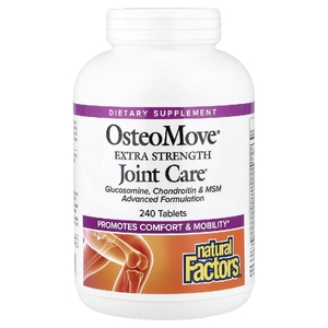 Natural Factors, OsteoMove®, средство для поддержки суставов, 240 таблеток