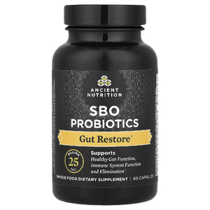 Ancient Nutrition, SBO Probiotics, Gut Restore, 60 капсул
