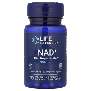 Life Extension, регенератор NAD и клеток, 300 мг, 30 вегетарианских капсул