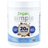 Orgain, Simple, протеиновый порошок на растительной основе, со вкусом сливочной ванили, 567 г (20 унций)