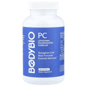 BodyBio, ФК, липосомальный фосфолипидный комплекс, 100 капсул (650 мг в 1 капсуле)