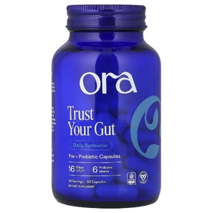Ora, Trust Your Gut, ежедневный незаменимый пробиотик и пребиотик, 60 капсул