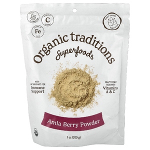 Organic Traditions, Superfoods, порошок из ягод амлы, 200 г (7 унций)