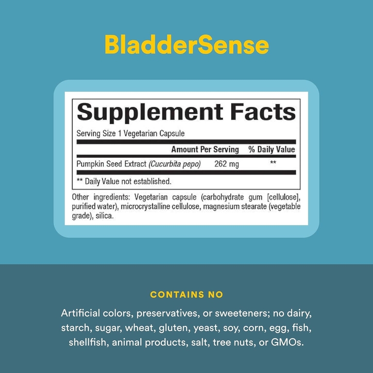 Natural Factors, WomenSense, BladderSense, 262 мг, 90 вегетарианских капсул
