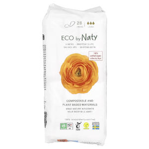 Naty, ежедневные прокладки, большие, 28 шт. (Товар снят с продажи) 