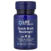 Life Extension, Quick Brain, ноотропный препарат, 30 вегетарианских капсул