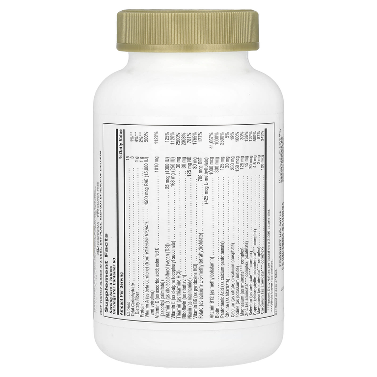 NaturesPlus, мультивитаминная добавка, 180 таблеток